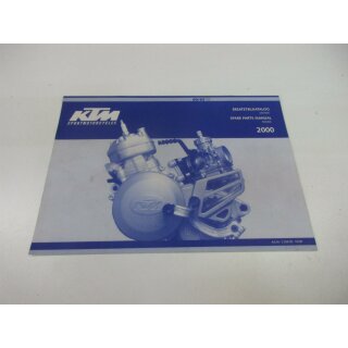 KTM SX 60 SX 65 Ersatzteilkatalog Motor Handbuch Spare Parts manual 3.208.00