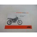 KTM 640 LC4 Enduro 2005 Ersatzteilkatalog Handbuch spare parts manual 3208178
