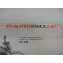 KTM 625 SXC 2004 Ersatzteilkatalog spareparts manual...