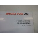 KTM 50 Mini Senior 2007 Bedienungsanleitung mauale d ´uso Handbuch 3.211.140it