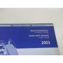 KTM 50 SX Pro Junior 2003 Senior Ersatzteilkatalog Fahrgestell Handbuch 3.208.78