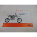 KTM 50 Mini Adventure 2005 Bedienungsanleitung Handbuch Fahrgestell 3208158