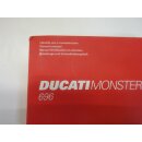 Ducati Monster 696 Handbuch Bedienungsanleitung Servicebuch owners´s manual
