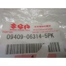 A418. Suzuki GSX GSF Stopfen Kappe Verschluss Clip Verkleidung 09409-06314-5PK
