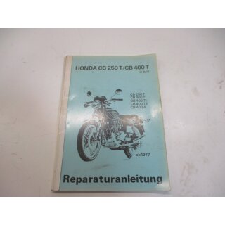 Honda CB 250_400 T Reparaturanleitung Bedienungsanleitung Handbuch Bordbuch