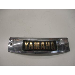 1. Yamaha XVZ 1200 47 G XVZ 12 TD Gabelcover Schriftzug Emblem Gabel  Kanzel vorne