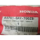 T256. Honda SJ 50_100 Bali Verkleidung Abdeckung hinten oben 83751-GAV-700ZB