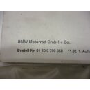1. BMW R 1100 GS RS_RT Typ 259 Bedienungsanleitung Handbuch Technik Sevice Buch