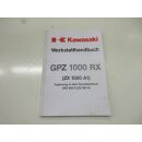 Kawasaki GPZ 1000 RX ZX 1000 Handbuch Ergänzung Werkstatthandbuch Service