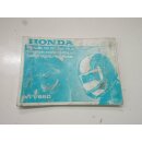 Honda NTV 650 Handbuch Fahrerhandbuch Owner´s Manual Anleitung 00X37-MZ6-8000