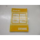 Suzuki GS 500 E Handbuch Fahrerhandbuch Owner´s Manual handbok 99011-01D52-022
