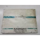 Kawasaki ZX-10 Handbuch Fahrerhandbuch Betriebsanleitung 99923-1266-01