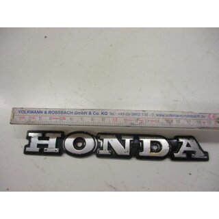 7. Honda CX 500 Bj. 81 Schriftzug Emblem Tank Seite Dekor Tankemblem