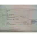 Aprilia RSV 1000 Tuono RR 05-10 Rahmen Hauptrahmen KFZ-Brief frame with papers