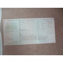 CAGIVA 500 T4R, 350, RAHMEN MIT KFZ-BRIEF frame with papers