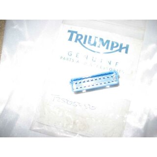 TRIUMPH BOX COVER, 20 WAY BLUE STECKVERBINDER, ELEKTRIK, KABELVERBINDER T2505050