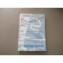Yamaha YZ 125 (N) LC Handbuch Wartungsanleitung Fahrerhandbuch 5MV-28199-30