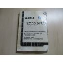 Yamaha YZ 250 (D) LC Handbuch Wartungsanleitung Fahrerhandbuch 4DA-28199-80