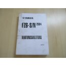Yamaha FZ6-S/N Handbuch Wartungsanleitung Fahrerhandbuch...