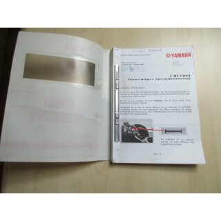Yamaha FJR 1300 Handbuch Service Information Wartungsanleitung 2001 Servicebuch