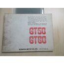 Yamaha GT 50 GT 80 Handbuch Wartungsanleitung Fahrerhandbuch SVM-374-0056-20