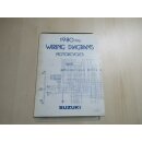 Suzuki Schaltplan Elektronik Handbuch Diagram SR-0022 Wiring 1980 (2/2)