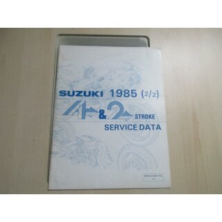 Suzuki GS 125 DR 200 S Serviceheft Handbuch Anleitung Motor 99510-01851-01E