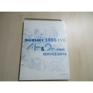 Suzuki TS 100 TS 125 GS450L Serviceheft Handbuch Anleitung Motor 99510-01850-01E