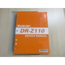 Suzuki DR-Z 110 Handbuch Wartungsanleitung Fahrerhandbuch...