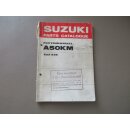 Suzuki A 50 KM Handbuch Ersatzteilkataloge...