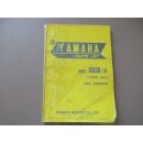 Yamaha RD 50 2U1 Handbuch Ersatzteilliste Ersatzteilkataloge Parts 2U1-28198-E5