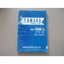 Yamaha XS 500 1H2 Handbuch Ersatzteilliste...