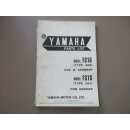 Yamaha FS 1 G FS1S Handbuch Ersatzteilliste...
