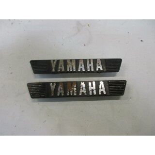 1. Yamaha XS 400 12E DOHC Schriftzug Emblem Typenschild Modell Verkleidung